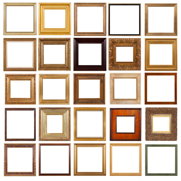 Square picture frames